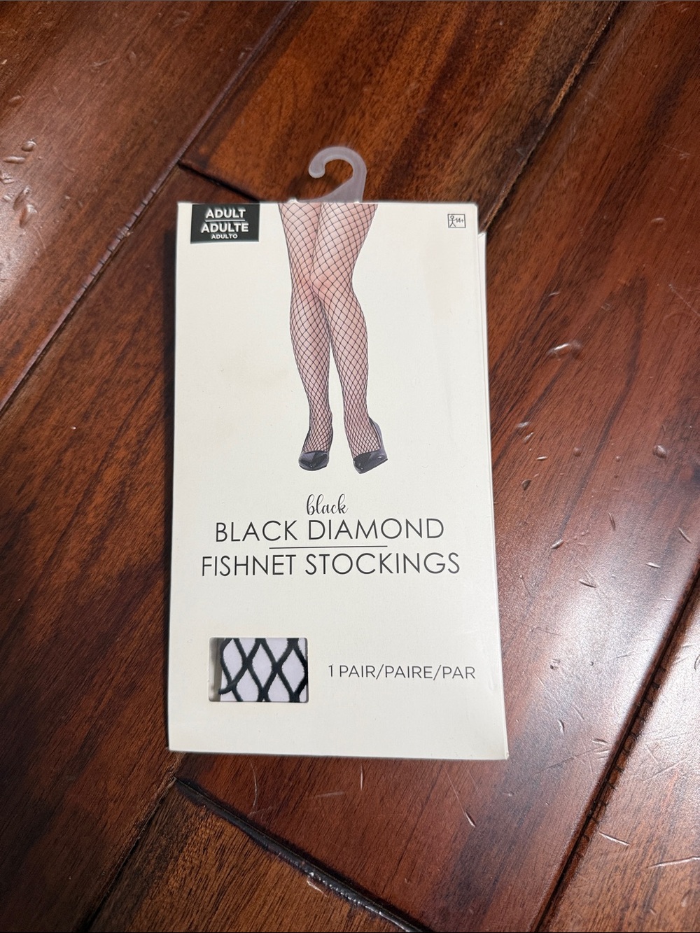 Black Diamond Fishnet Stockings - Black